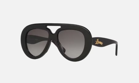 Loewe Lw40144U S 55 - 16 with Grey lenses and Black frame Sunglass Hut at Sunglass Hut